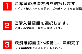 ポイント購入方法